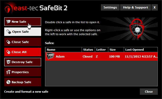 east-tec SafeBit - New Safe
