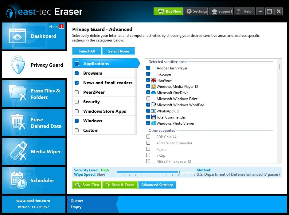 east-tec Eraser Privacy Guard