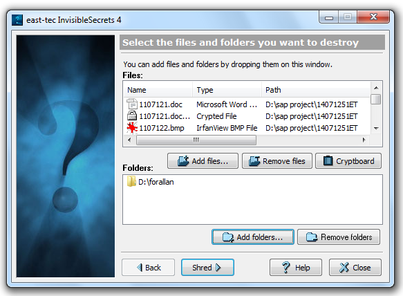 Shred Files