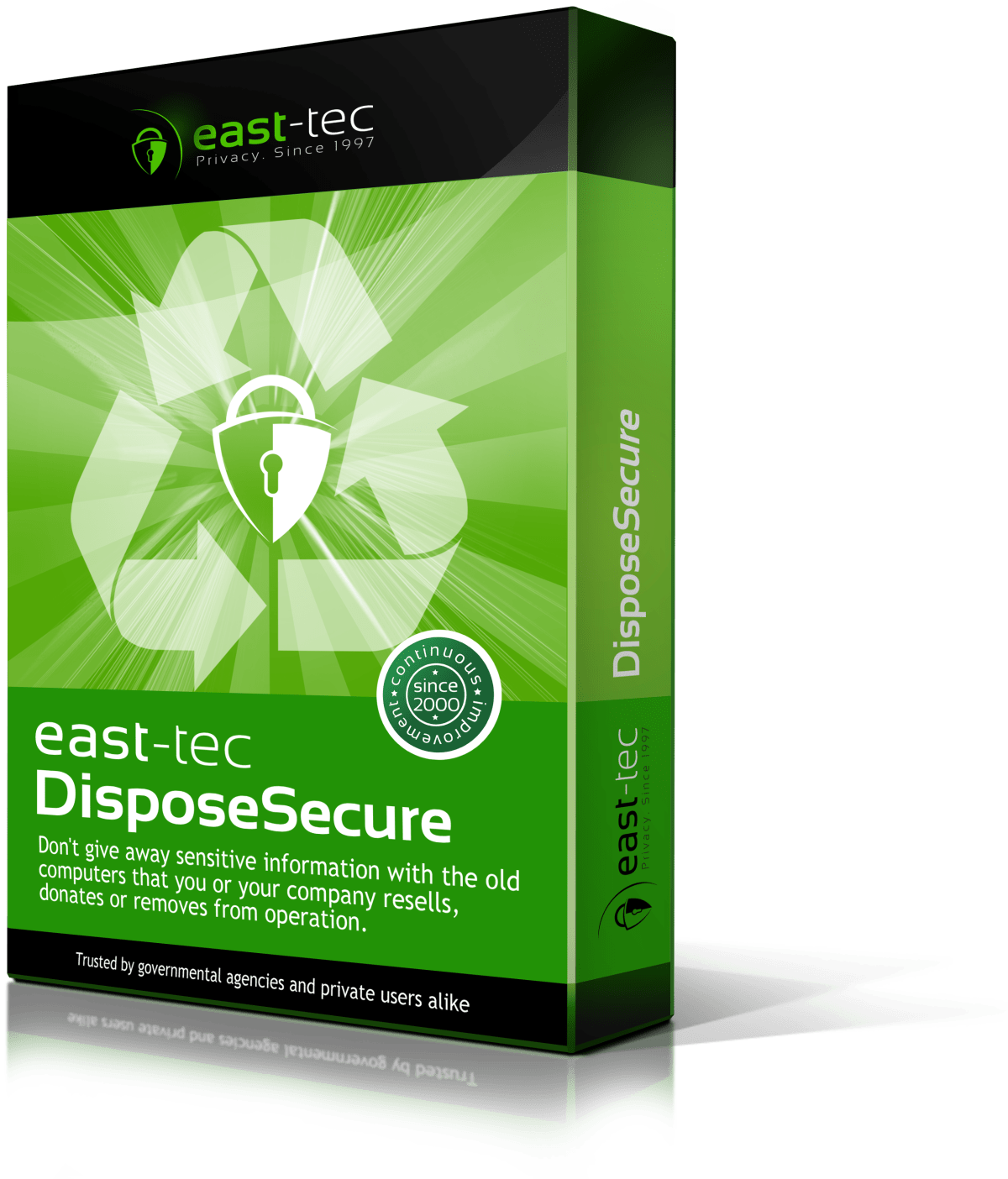 east-tec DisposeSecure Product Box