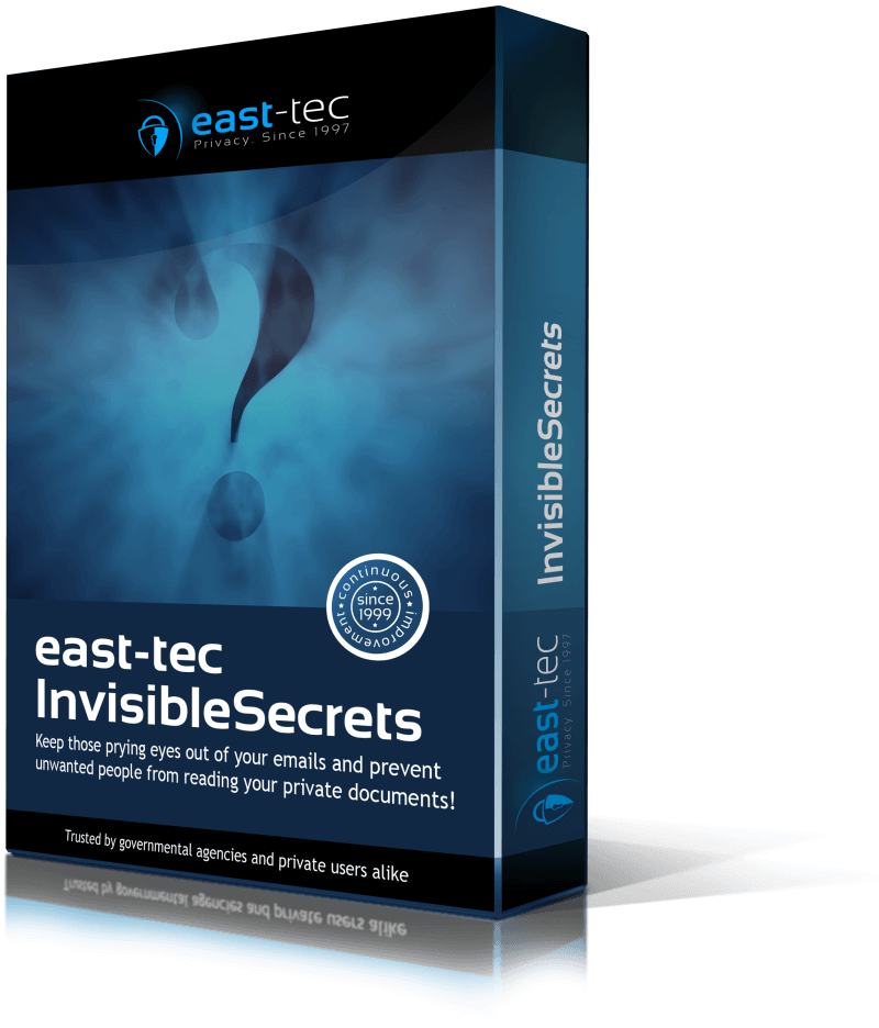 Encrypt & Hide Files with east-tec InvisibleSecrets - File Encryption Software